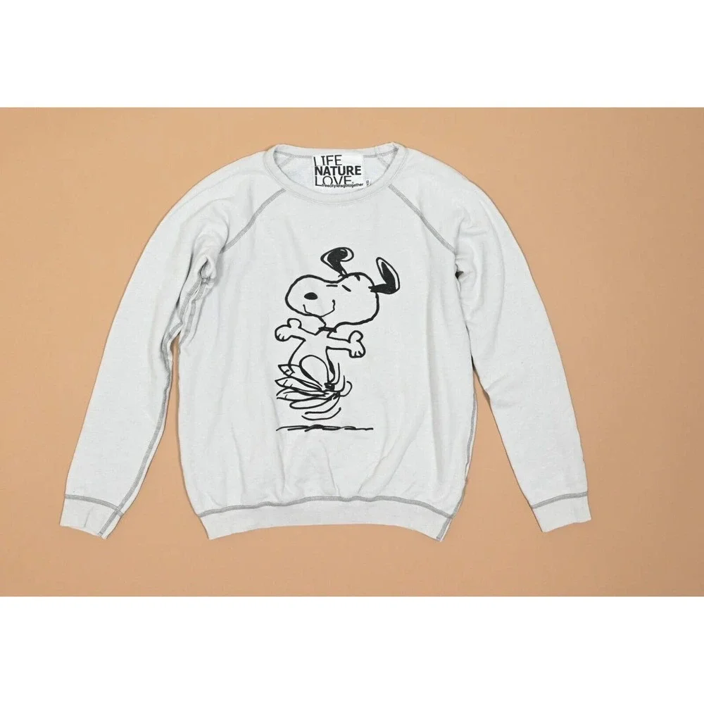 Free City x Peanuts Snoopy Crewneck Sweatshirt Sweater